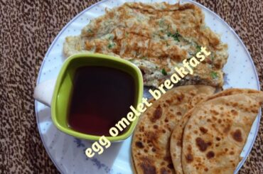 #short egg omelette with garlic recipe healthy breakfast ,R.R KITCHEN'S