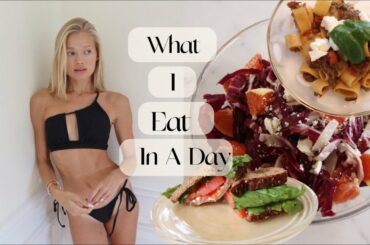 What I Eat In A Day *Victoria's Secret Model* easy recipe + VLOG | Vita Sidorkina