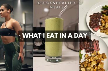 WHAT I EAT IN A DAY | High Protein, Healthy & Simple Meals