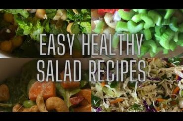 Top 4 Easy Healthy Salad Recipes | October 2022 | Meal Prep Hub @Meal Prep Hub