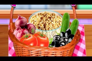 Italian salad recipe!! healthy salad maker cooking game android Gameplay