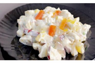 How to make Russian Salad Recipe Best Healthy Tasty Salad Recipe Russian Fruit Salad Shadiyon Wala