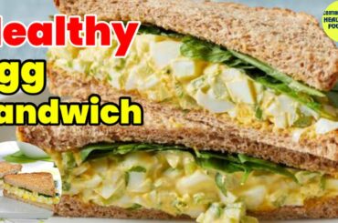 Healthy Egg Sandwich Recipe: How to Make an Egg Salad Sandwich