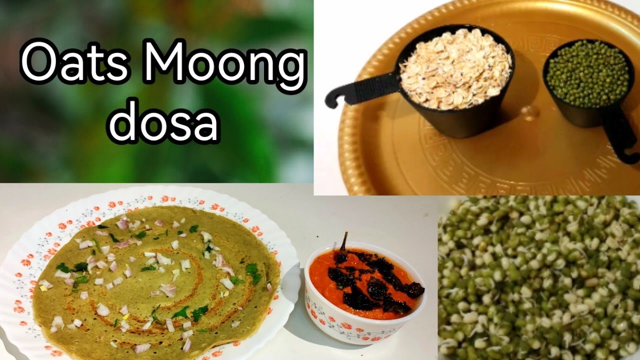 Oats Moong dosa || Cherupayar Oats dosa || Healthy Breakfast recipe – 250 Oats Moong dosa || Cherupayar Oats dosa || Healthy Breakfast recipe - 250