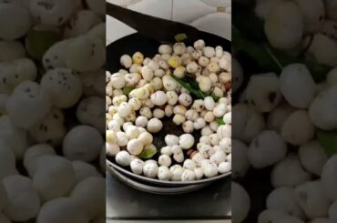 Healthy Recipes Makhana Chiwda Recipe or Makhana Namkeen #food #shorts #lunchbox #healthy