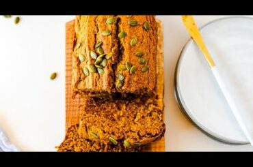 HEALTHY EINKORN PUMPKIN BREAD | Naturally Sweet Snack or Treat | Fall Baking
