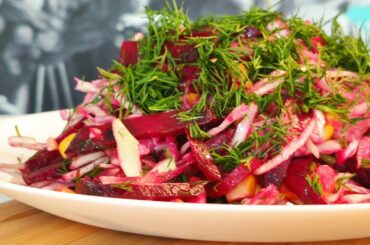 salad rich in vitamins and energy