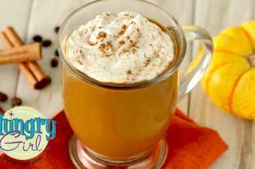 How to Make Hungry Girl’s Pumpkin Spice Latte (Speedy Recipe Demo) // #shorts