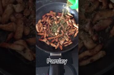STIR FRY PORK STRIPS AND PEPPERS #food #healthy-recipes #shorts#pork#youtubeshorts