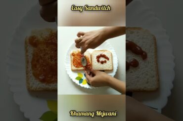 Simple Sandwich | Easy Healthy Sandwich Recipe | Khamang Mejwani #shorts #ytshorts #sandwich #viral