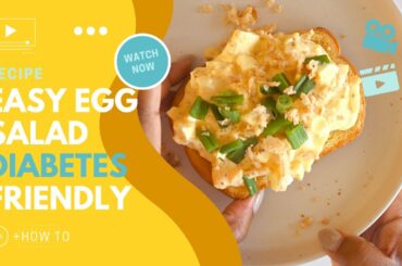 THE BEST Diabetes-Friendly Egg Salad Recipe | The Hangry Woman