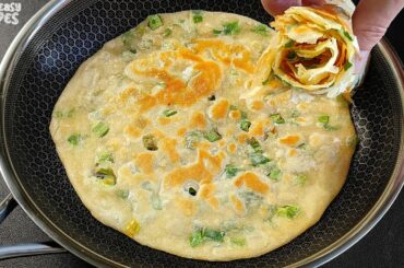 New Korean Bread! It's better than Roti and Tortilla! You can't buy this in a store!