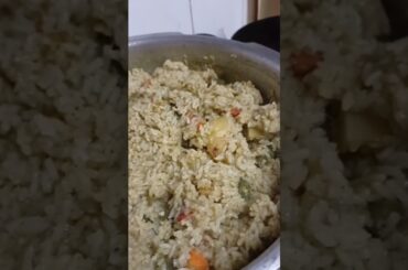 lunch recipe veg pulao #shorts #short #youtubeshorts #food
