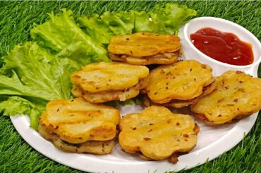 Suji Potato Snacks | Semolina Potato Snacks | Suji Nashta Recipe