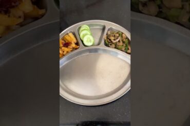 Healthy Desi Lunch thali ideas #shorts #lunch #lunchideas #youtubeshorts