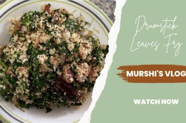 Drumstick Leaves Fry | Moringa Leaves Recipe | Healthy Recipes | Healthy Indian Diet