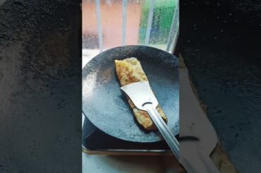 breakfast healthy food recipe #palak Egg fry #shorts #foodie