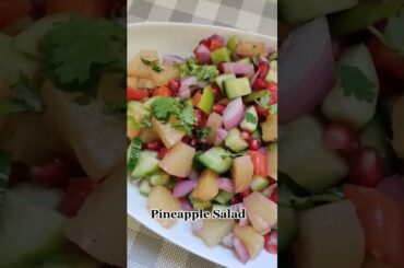 Pineapple Salad #shorts #youtubeshorts