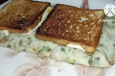 10 Minutes Easy Breakfast Recipe || Cheesy Bread Egg Sandwich || Healthy Breakfast || The Spice Hunt
