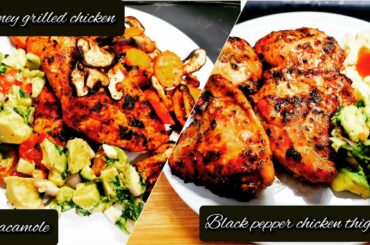 two quick & healthy chicken recipes| perfect diet food|low calorie + low carb #diet#lowcarb #youtube