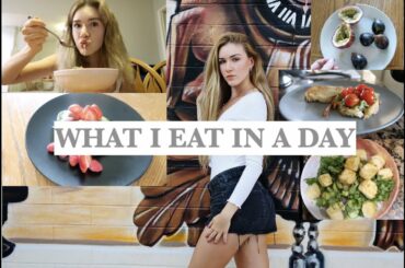 WHAT I EAT IN A DAY | delicious & healthy recipes to make you feel your best