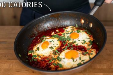 This Healthy Egg Breakfast has only 300 Calories.