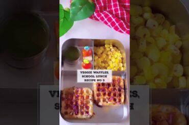 Veggie Waffles | Healthy Lunch Box Ideas | Akshayakalpa Organic