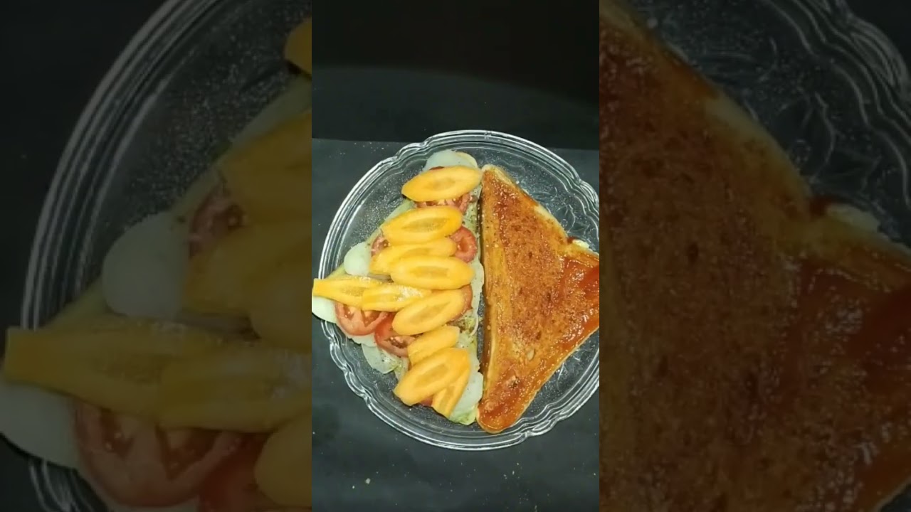 Mumbai Style Veg grill sandwich|Healthy evening snack|Breakfast ideas#youtubefeed #shortfeed #shorts Mumbai Style Veg grill sandwich|Healthy evening snack|Breakfast ideas#youtubefeed #shortfeed #shorts