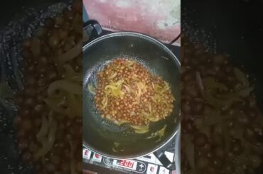 kam oil me chana chaat recipe || #healthyfood #healthyrecipes #youtubeshorts