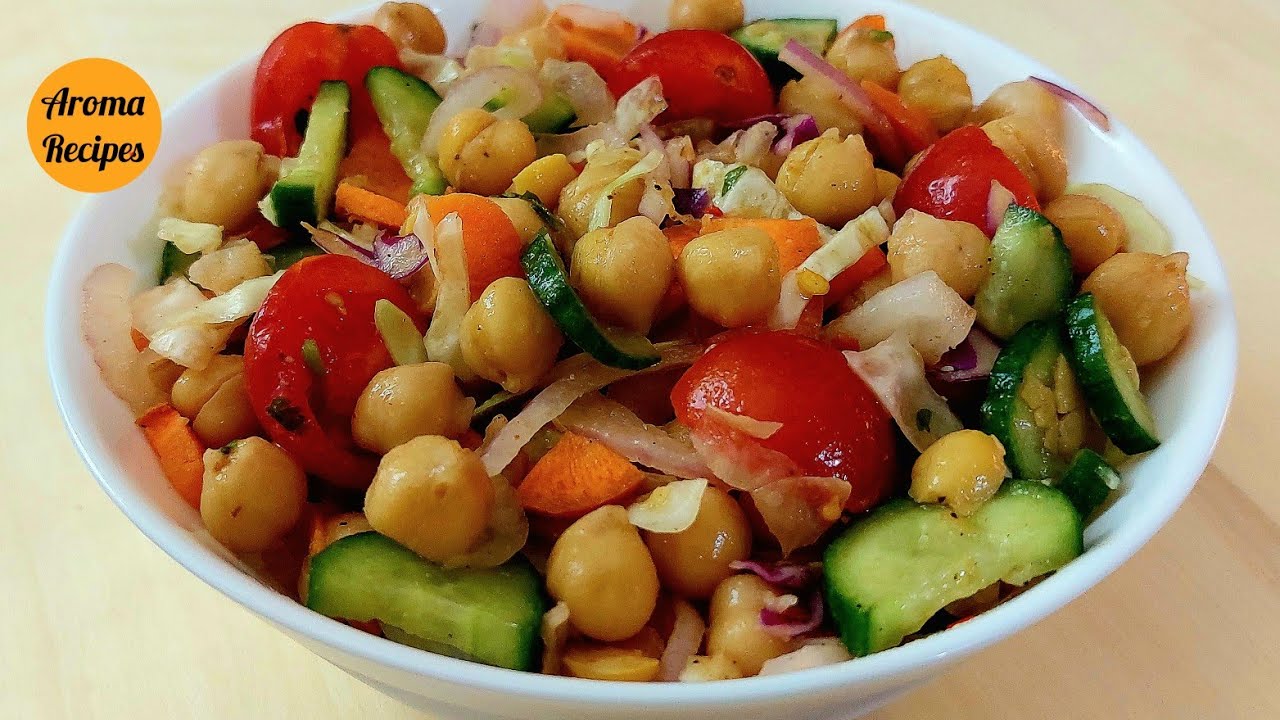 High Protein Salad | Weight Loss Recipe | Chickpea Salad | Aroma Recipes High Protein Salad | Weight Loss Recipe | Chickpea Salad | Aroma Recipes