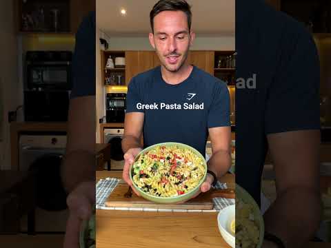 Easy and Healthy Lunch Idea: Greek Pasta Salad Easy and Healthy Lunch Idea: Greek Pasta Salad