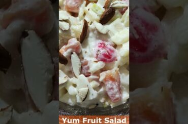 Yum Fruit Salad | Fruit Salad | Healthy Salad | How to make Healthy Fruit Salad | Salad | #Shorts