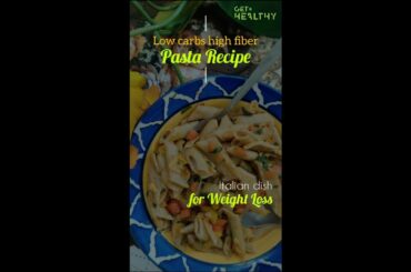 Healthy Pasta recipe for weight loss | Farmley Makhana Pasta | Dietician Komal Agarwal | #shorts