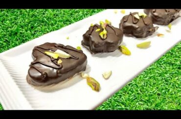 Healthy Chocolate Recipe/Chocolate Nut Bites/Quick and Delicious Chocolate Recipe/Choco Nutty Bites