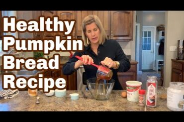 Healthy Pumpkin Bread Recipe/ One Bowl Recipe