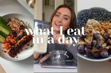 What I eat in a day | healthy recipes to reach my fitness goals