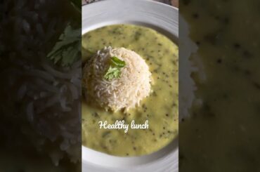 Quick & Healthy lunch Gujrati kadhi | Recipe in discription
