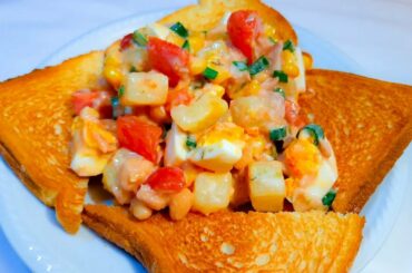 Super Easy And Quick Healthy Potato, Tuna Salad Recipe  Quick Sandwich