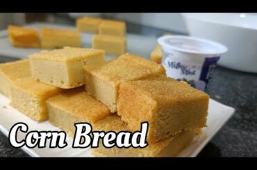 CORN BREAD|| HEALTHY BREAD RECIPE WITH CORN FLOUR|| AMY WINTER KITCHEN