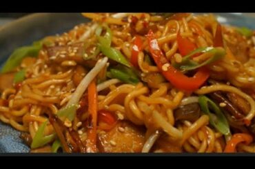 Spaghetti Recipe | Vegetable Spaghetti | Cooking Easy n Quick Delicious Noodles | Spaghetti-Rezept