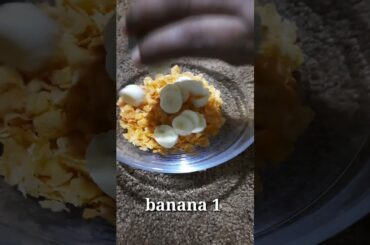 Healthy breakfast recipe with corn flakes #weightloss #vegtarianrecipes #shorts