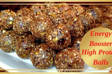 Dates and dry fruit laddu recipe in hindi/urdu | Energy bar | Healthy energy balls recipe with dates