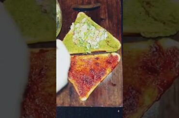 No Butter|No Mayonnaise|Healthy sandwich recipe|Delicious and nutritious recipe|Evening snack#shorts