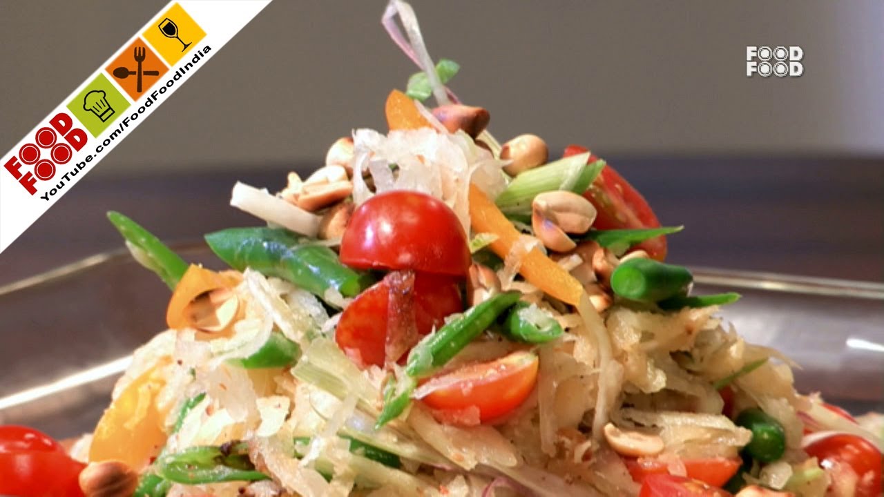 Som Tam Thai Salad | Delicious Salad Recipe | Thai Salad | Healthy Salad Recipe for Weight Loss Som Tam Thai Salad | Delicious Salad Recipe | Thai Salad | Healthy Salad Recipe for Weight Loss