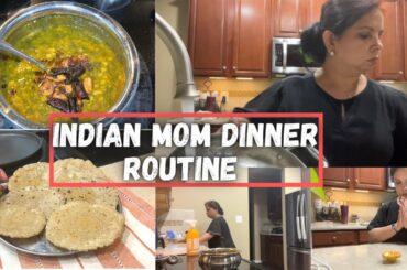 INDIAN WORKING MOM EVENING ROUTINE | Cooking Healthy Indian Dinner Recipes | Bajre Roti & Methi Dal