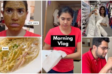 Winter Morning VLOG | Healthy breakfast recipe, Sunday self care routine
