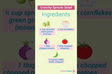 Healthy Recipes For Kids | Best Sprouts Recipes | BabyChakra #Shorts