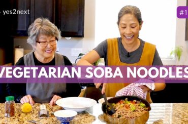 15 Minute Easy Vegetarian Soba Noodles Recipe | Quick and Healthy