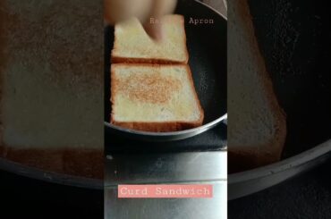 Curd Sandwich Unique Recipe #shorts #healthy #sandwich