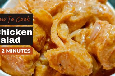 How To Make Healthy Chicken Salad Recipe | Chicken Salad Recipes for Weight Loss || diet chicken